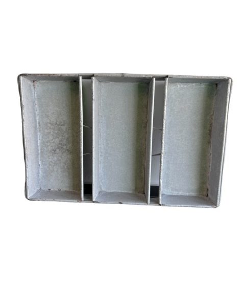 Alusteel boerenbroodkoppel van 3  buslengte inwendig 310mm - Afbeelding 4