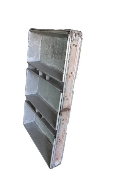 Alusteel boerenbroodkoppel van 3  buslengte inwendig 310mm - Afbeelding 3