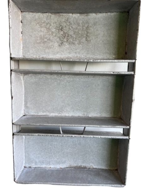 Alusteel boerenbroodkoppel van 3  buslengte inwendig 310mm
