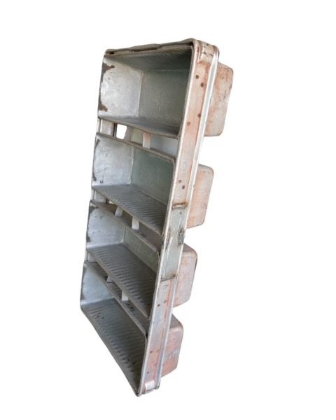 Alusteel dieptrekkoppel van 4  buslengte inwendig 302mm - Afbeelding 2