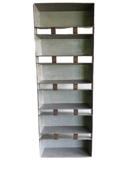Alusteel broodkoppel van 6  buslengte inwendig 295mm