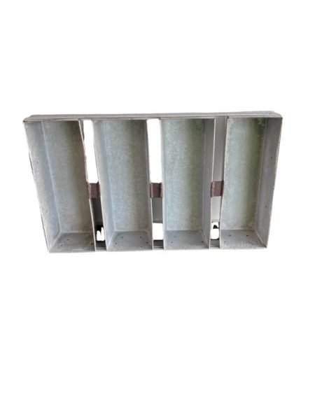 Alusteel broodkoppel van 4  buslengte inwendig 300mm Gereserveerd - Afbeelding 3