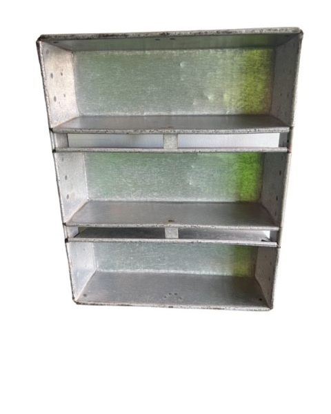 Alusteel broodkoppel van  3 buslengte inwendig 310mm
