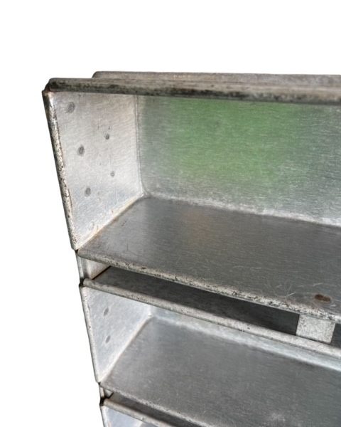 Alusteel broodkoppel van  3 buslengte inwendig 310mm - Afbeelding 3