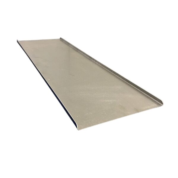 Alusteel speculaasplaat 800x250x 2 randen