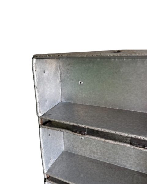 Alusteel broodkoppel van 4  buslengte inwendig 295mm - Afbeelding 3