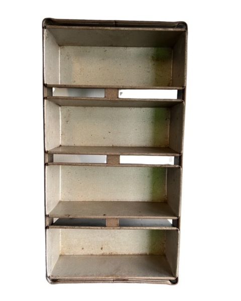 Alusteel broodkoppel van 4  buslengte inwendig 295mm