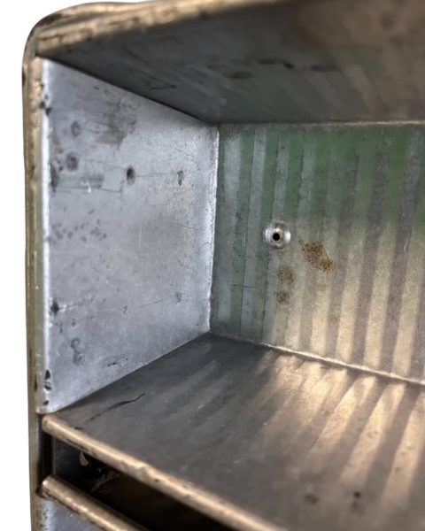 Alusteel broodkoppel van 5  buslengte inwendig 280mm - Afbeelding 4
