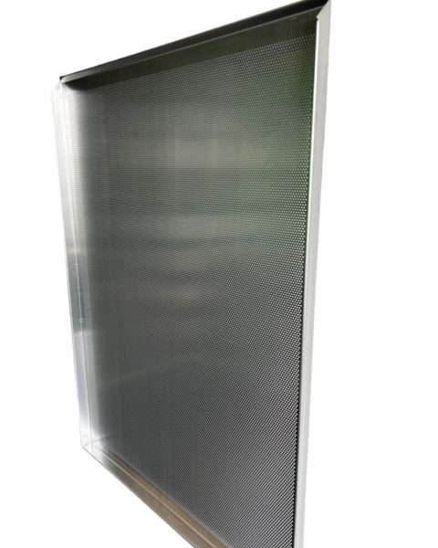 Aluminium geperforeerde plaat 800x600mm - Afbeelding 2