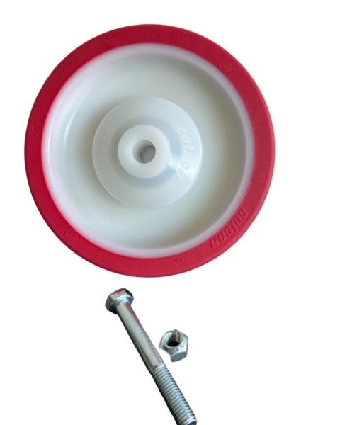 Adripeen wiel rond 125mm