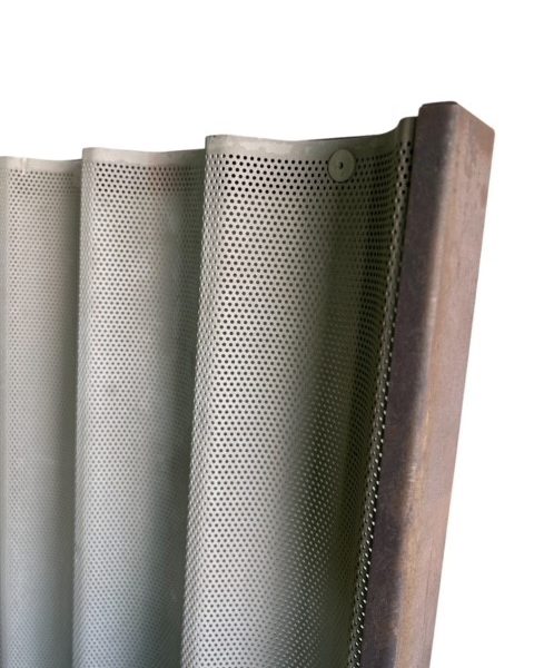 Aluminium stokbroodplaat in rvs frame 800x460mm - Afbeelding 3