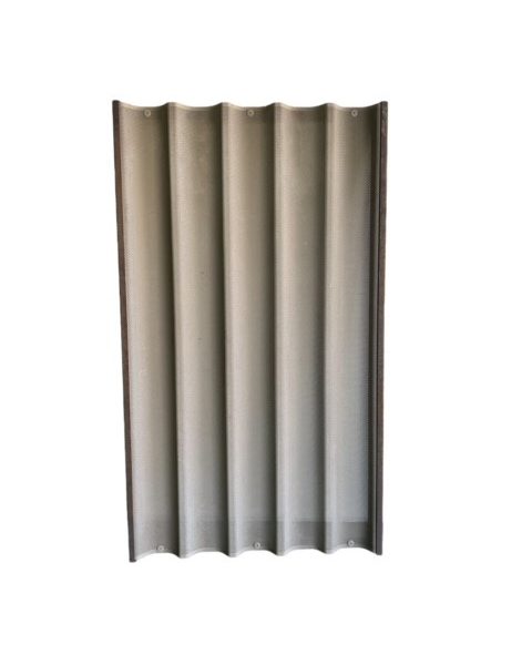Aluminium stokbroodplaat in rvs frame 800x460mm