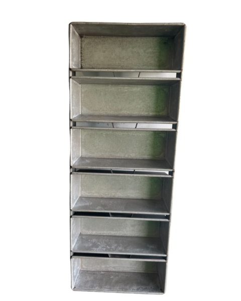 Alusteel broodkoppel van 6  buslengte inwendig 280mm