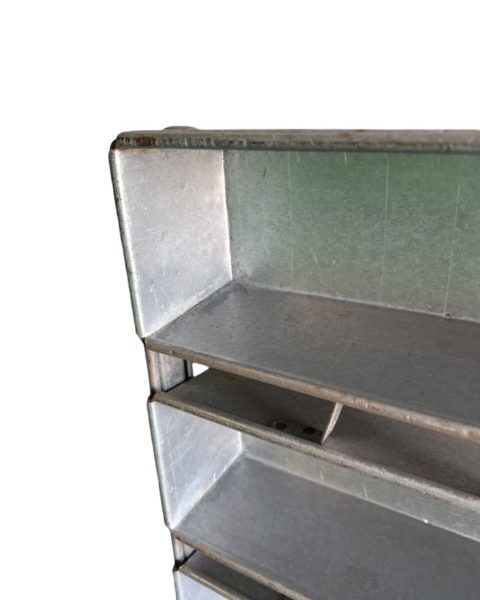 Alusteel broodkoppel van 4  buslengte inwendig 300mm - Afbeelding 3
