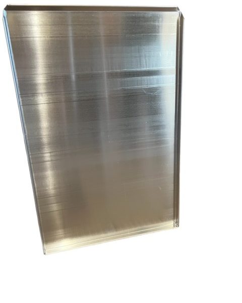 Aluminium  plaat 600x400x3 randen