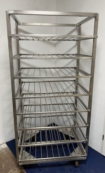 RVS Mac Adams / Hebaco ovenwagen rekmaat 800x680mm