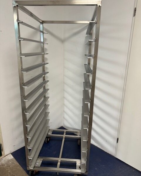 RVS bongard ovenwagen 800x600mm  12 etages
