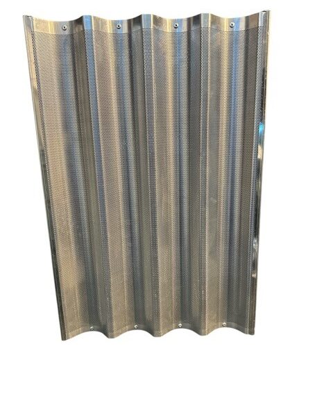 Aluminium stokbrood in rvs frame 600x400mm