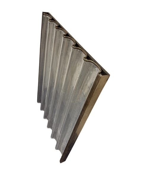 Aluminium stokbrood 800x600 met 6 goten - Afbeelding 3