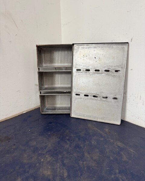 Alusteel casinokoppel van 3 / Toastbrood