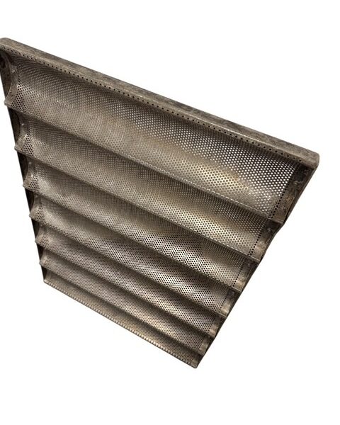 Aluminium stokbrood 780x580 met  7 goten - Afbeelding 2