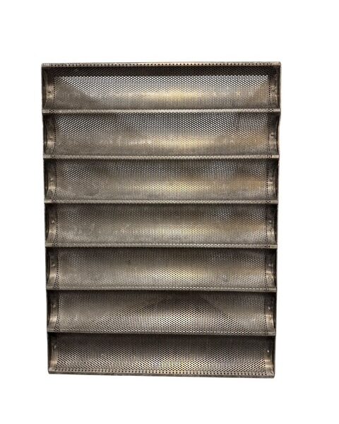 Aluminium stokbrood 780x580 met  7 goten