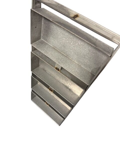 Alusteel boerenbroodkoppel van 4  buslengte inwendig 300mm - Afbeelding 2