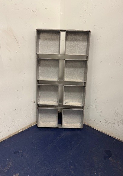 Alusteel broodkoppel van 2x4