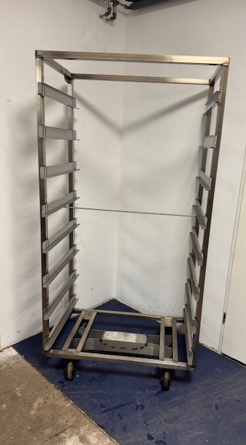 RVS Miwe ovenwagen voor hangkoppels - Afbeelding 2