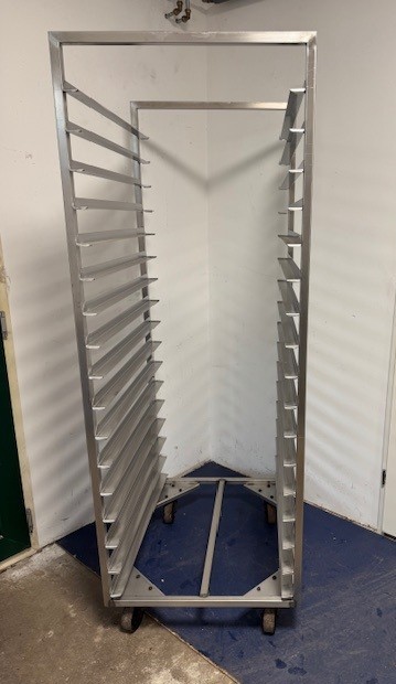 RVS Mac Adams ovenwagen 800x600mm