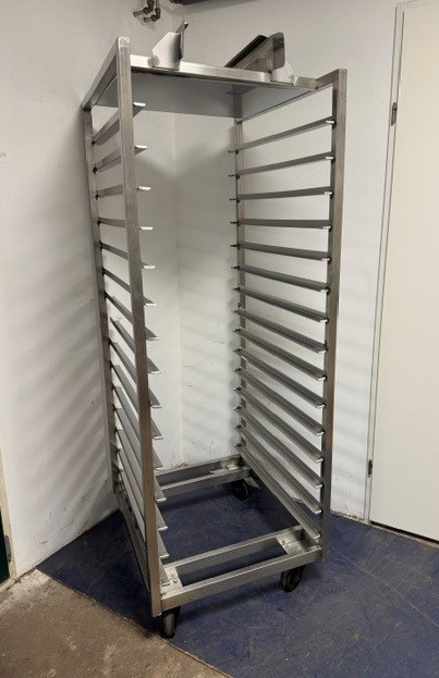 RVS Hein platenwagen 800x600mm